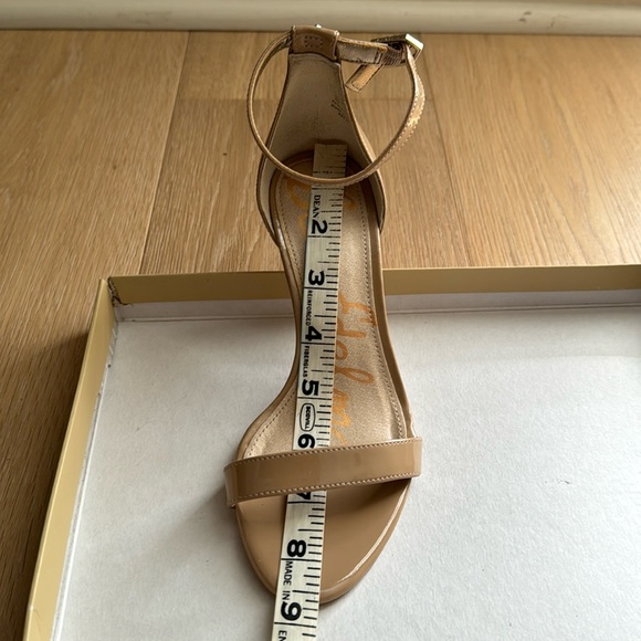 Sam Edelman Patti Nude Ankle Strap Sandal, Size 4 - Picture 7 of 7